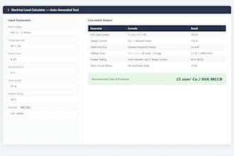 build excel engineering calculators and automation tools