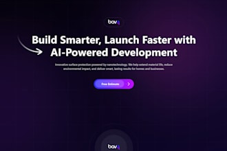 make a website and integrate ai functionalities in it
