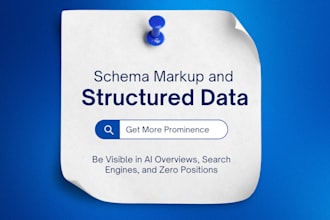 implement schema markup and structured data for prominence