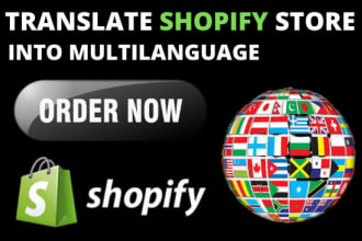 translate your shopify store in any language in 24 hrs