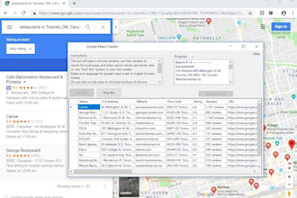 do google map data scraping