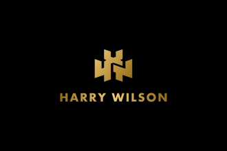 create monogram initial letter logo