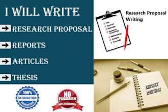 write your perfect  research and review article