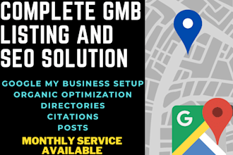create, optimize and manage google my business listing