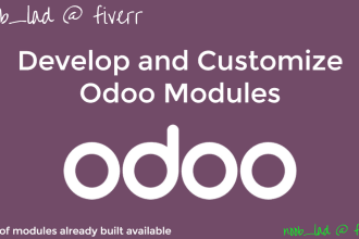 develop new and customize odoo modules