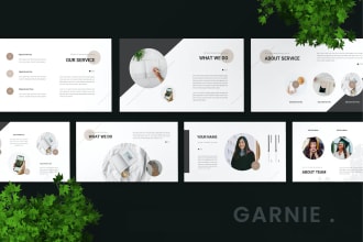 design an amazing powerpoint presentation, ppt slide, corporate presentation
