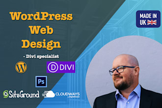 create a modern and responsive wordpress website
