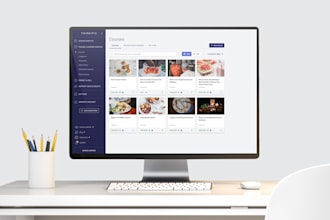 build thinkific, teachable website for online course