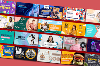 design a youtube video thumbnail