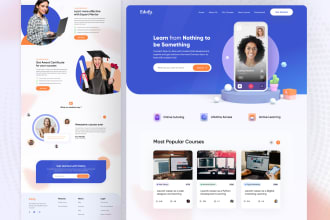 do figma landing page , figma website design , website ui ux