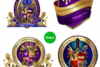 create a professional business or church logo design