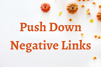 push down negative google search results with expert ORM