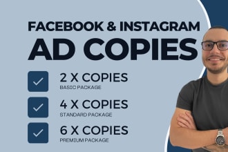 write persuasive facebook ads copy and headline