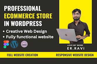 develop wordpress ecommerce website using woocommerce