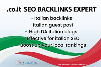 create high da italian backlinks on high da italian blogs