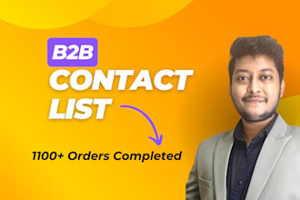do expert targeted b2b leads and contact list building
