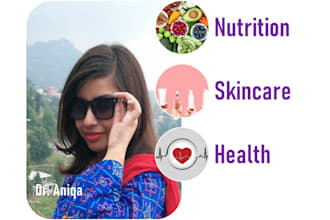 write beauty and nutrition blogs or articles