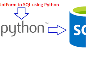 integrate jotform data to sql database using python