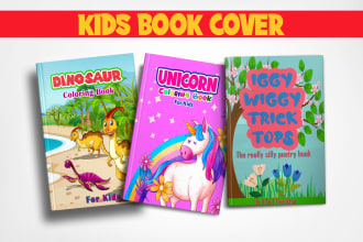 do kids coloring book cover design for kids ebook amazon