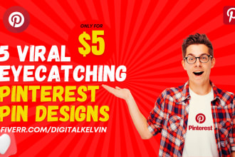 design 30 professional viral pinterest pins design