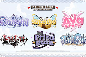 design a vtuber logo or streamer
