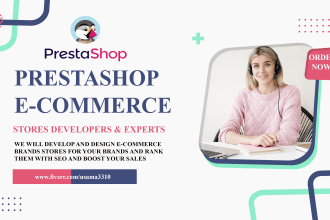 develop prestashop ecommerce store for you