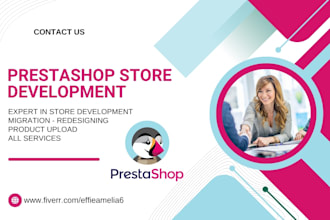 develop prestashop ecommerce store for you