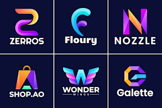 do modern, technology and trendy logo design for website tech startup