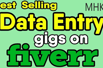 do perfect 30 data entries with web reaserch