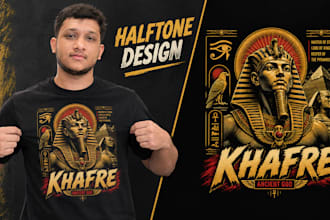 do dtf halftone and color separation for t shirt