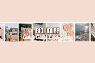 design a banner for your youtube channel