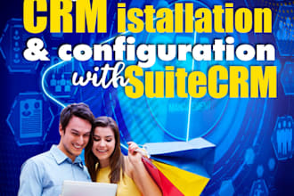 setup a customized suitecrm CRM