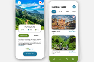 design amazing UI UX for mobile app for ios android