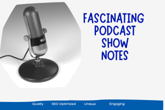 fascinating SEO podcast show notes