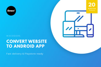 convert website to android app in 20 minutes
