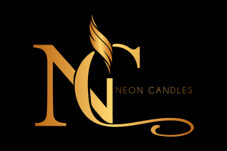 design modern luxury candle logo or product label design