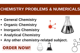 assist you in chemistry problems, articles and lab work