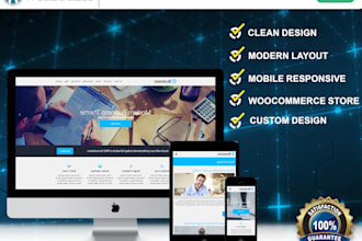 redesign website, customize the website, fix issues