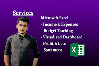 create your personal and business budget on microsoft excel