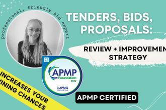 review QA and improve your tender proposal rfp itt sq