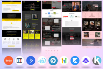 create a highly converting landing page, funnel design