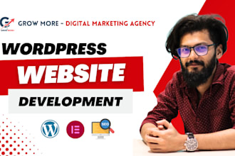 develop a fast and professional wordpress website