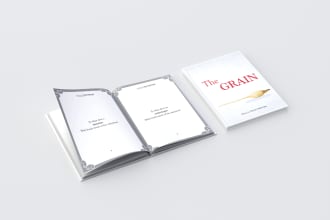 typeset layout or formatting nonfiction book design, kdp book formating