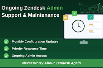 be your ongoing zendesk admin and support specialist