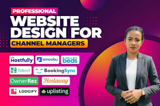 build a website with lodgify ownerrez hostaway beds24 smoobu channel manager