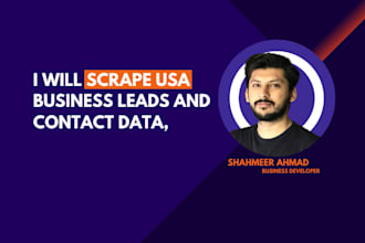 scrape USA business leads and contact data
