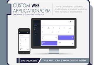 create a custom web application