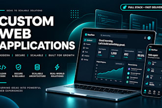 create a custom web application