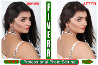 do photo editing,  portrait image edit, skin retouch