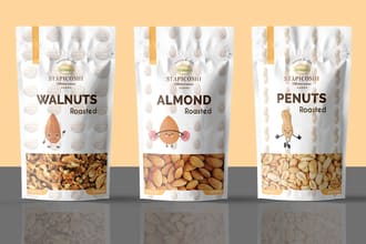 do pouch label design for pouch packaging and mylar bag or food packaging